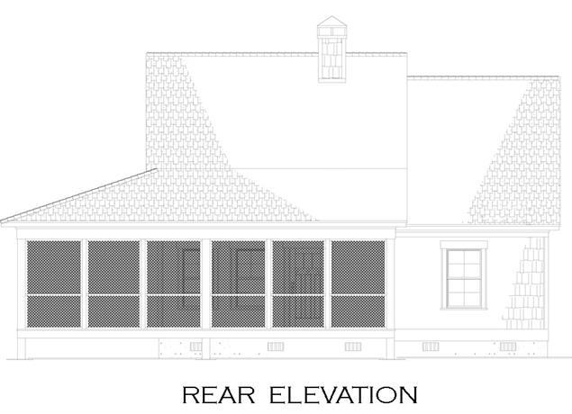 NDG1477-Rear Elevation