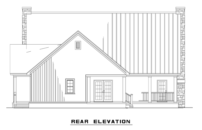 NDG139-Rear Elevation