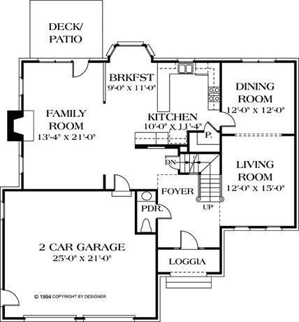 Plan #: 3 - HPP-8544 | House Plans Plus