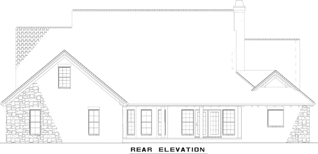 NDG1142-Rear Elevation