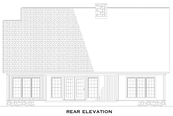 NDG844-Rear Elevation