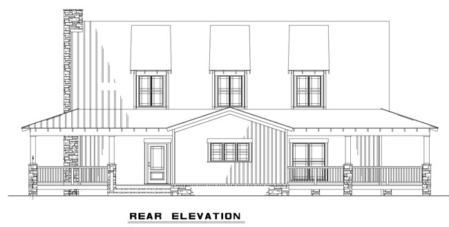 NDG1131-Rear Elevation