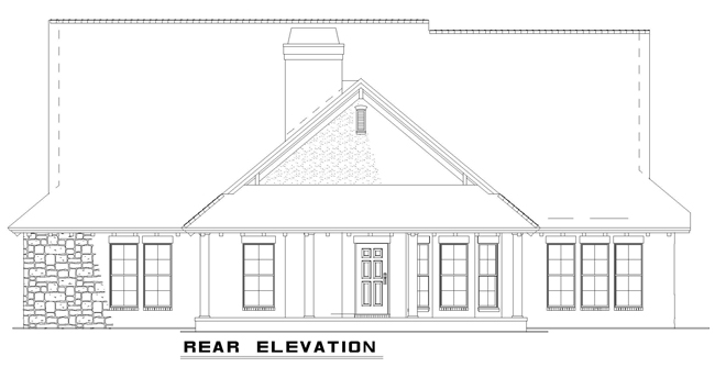 NDG1137-Rear Elevation