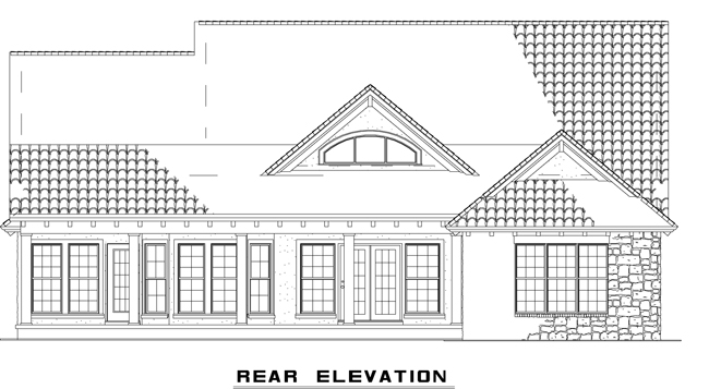 NDG1144-Rear Elevation