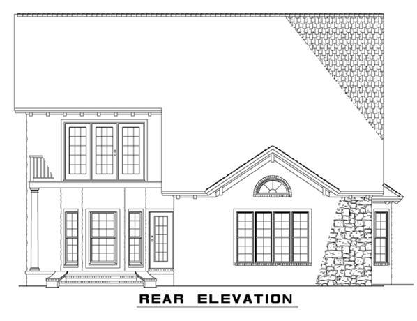 NDG1177-Rear Elevation