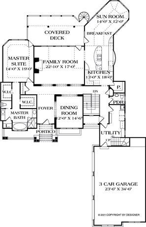 Plan #: 3 - HPP-2630 | House Plans Plus