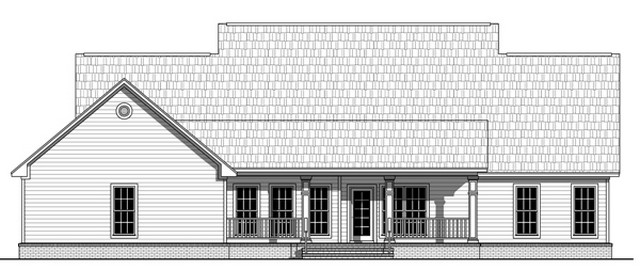 HPP 15862 rear elevation