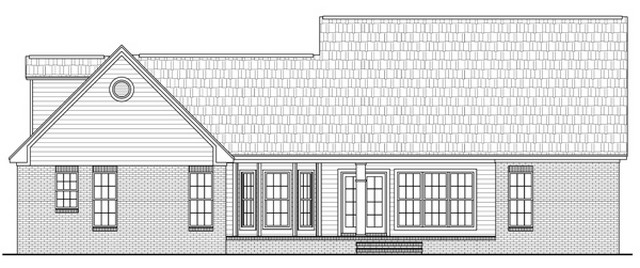 HPP 15903 rear elevation