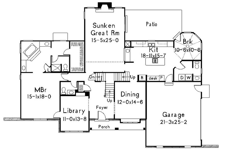 HPP 24189 house plans-FLR1