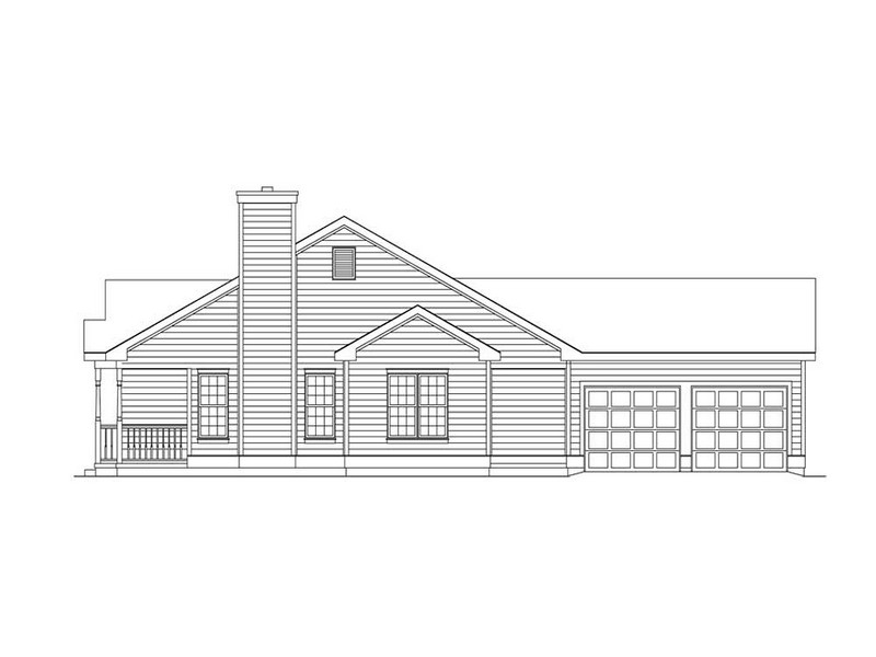 HPP 24236 house plan right side