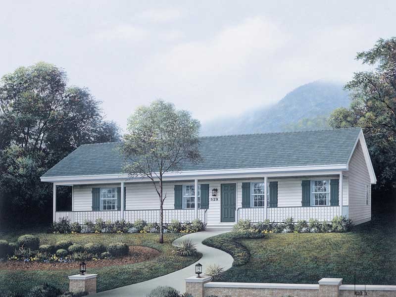 HPP 24245 house plan rendering