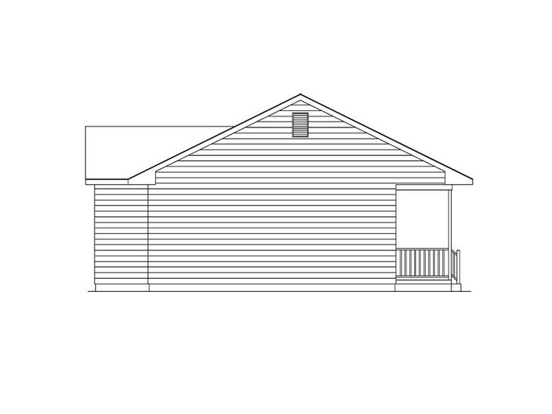 HPP 24245 house plan left