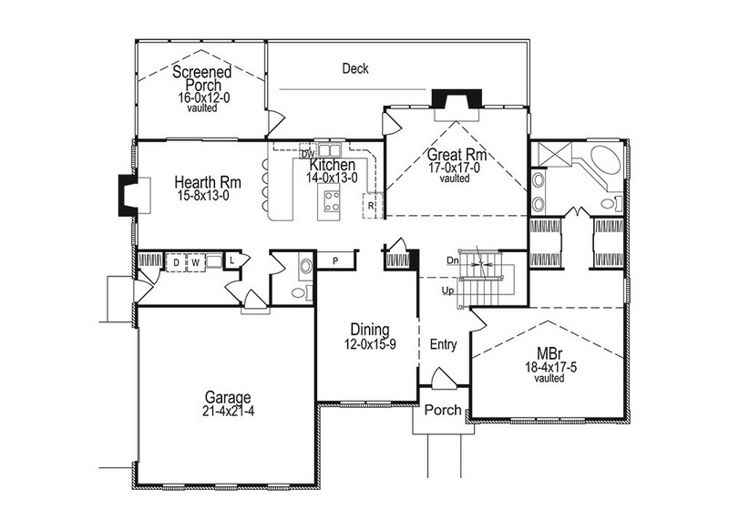 HPP 24215 house plan-FLR1
