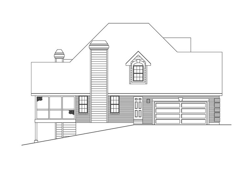 HPP 24215 house plan-left