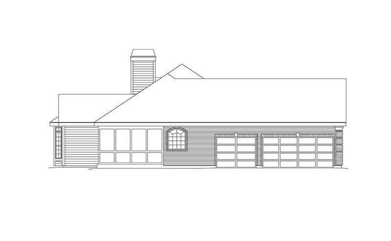 HPP 24204 house plan left