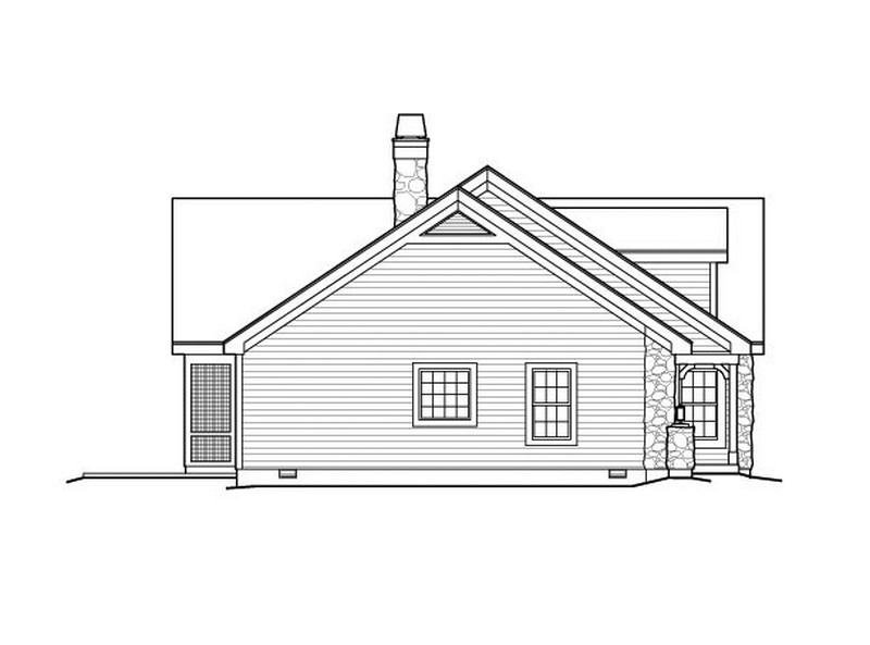HPP-24269 house plan left
