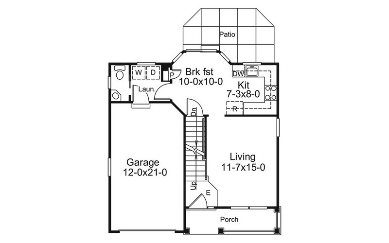 HPP 24280 house plan 1st floor