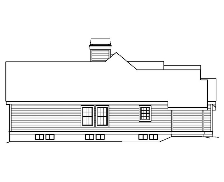 HPP 24289 house plan left