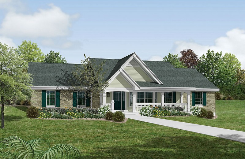 HPP-24298 house plan rendering