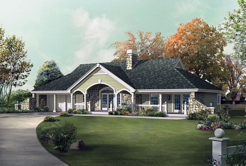 HPP-24316 house plan rendering