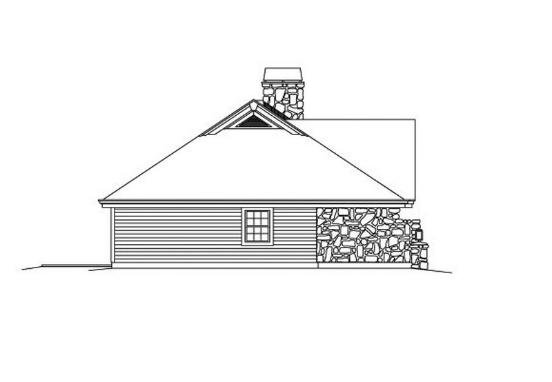 HPP-24316 house plan left