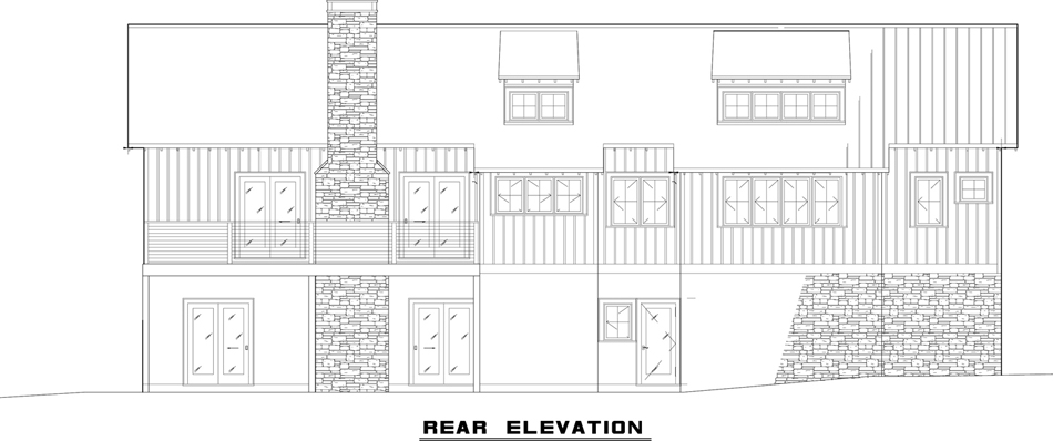 MEN5083-Rear Elevation