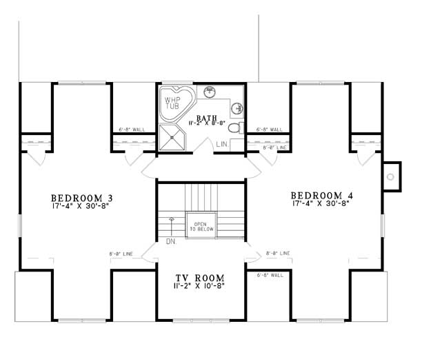 NDG603-Optional Upper Floor Plan