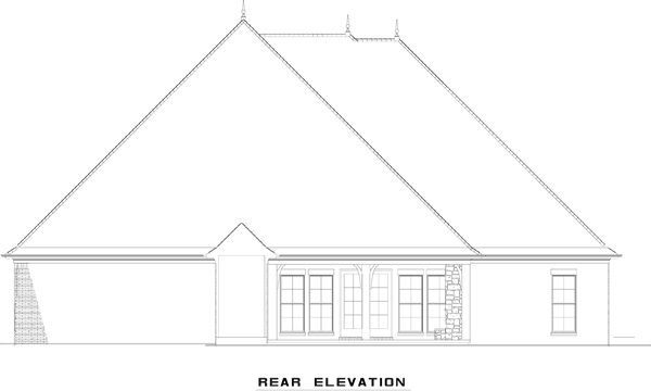 NDG1421-Rear Elevation