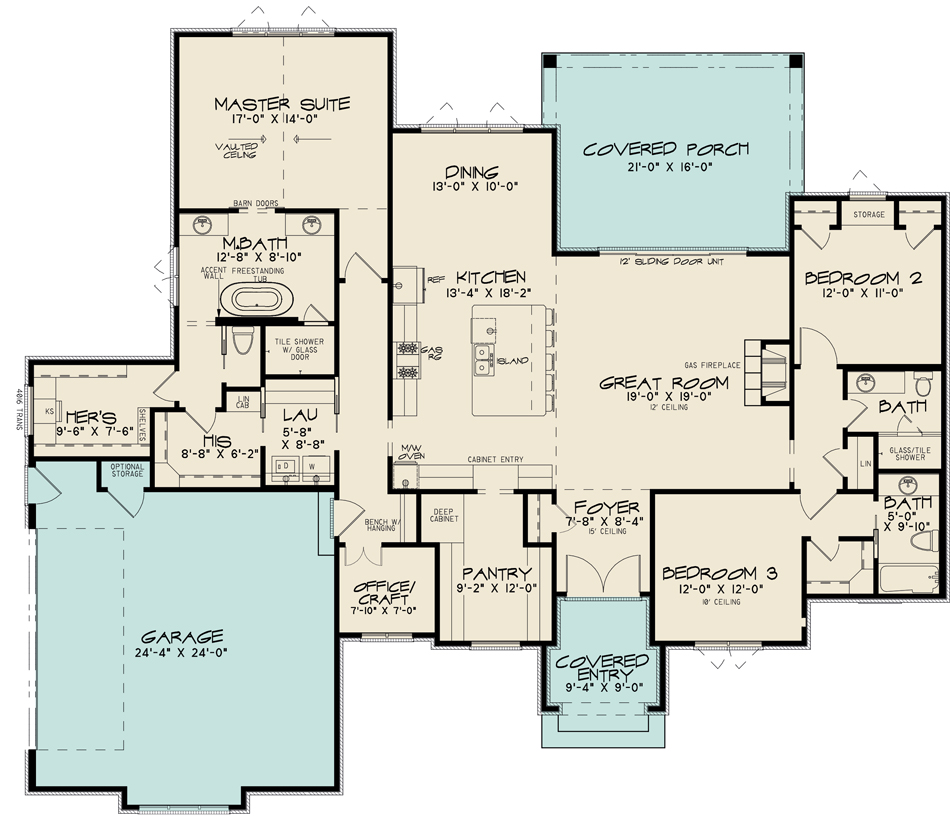 SMN1060 Main Floor Plan