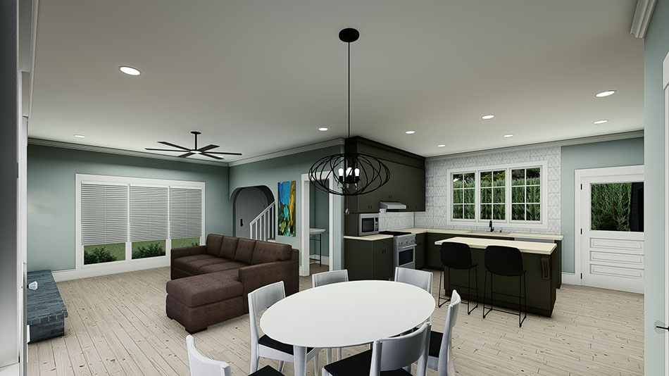 SMN1074-KItchen, Dining, Living Room